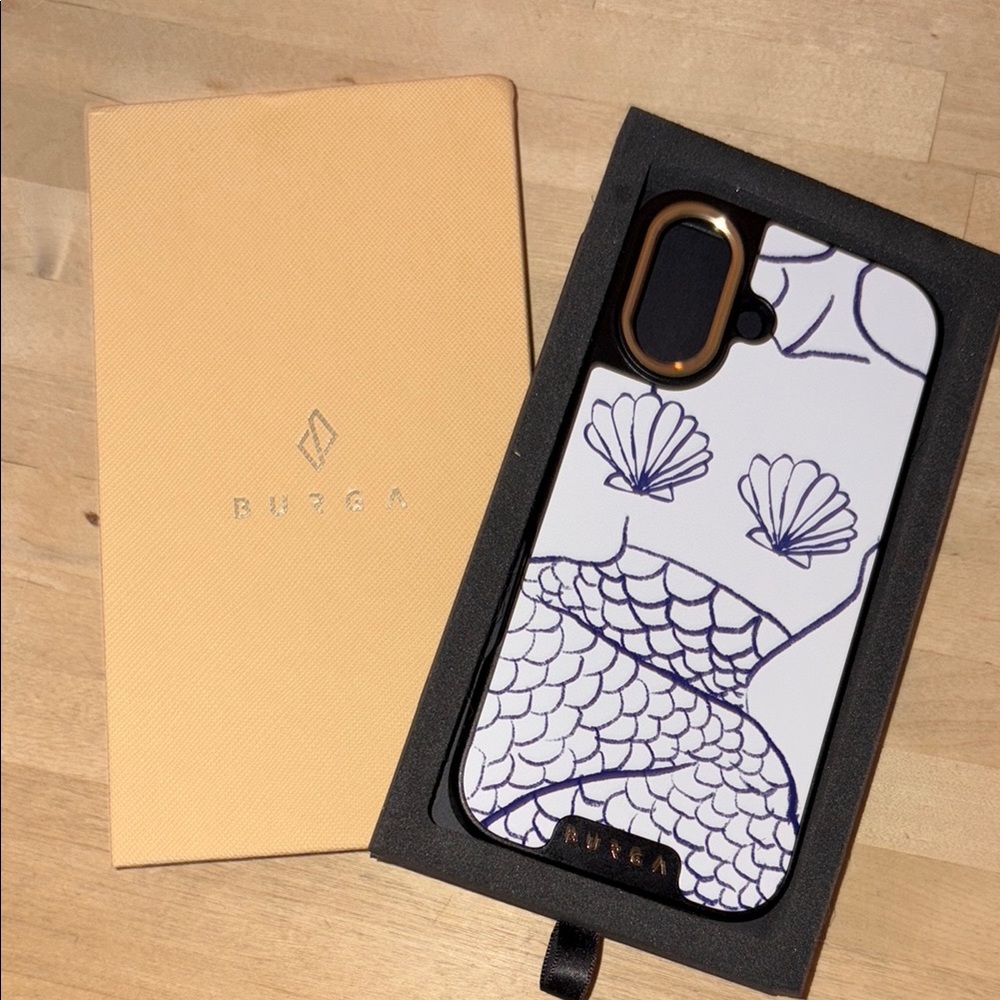 Brand New in Box Burga Marine Muse Elite iPhone 16 Case